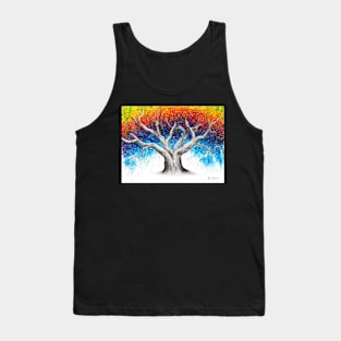 Rainbow Tree Tank Top